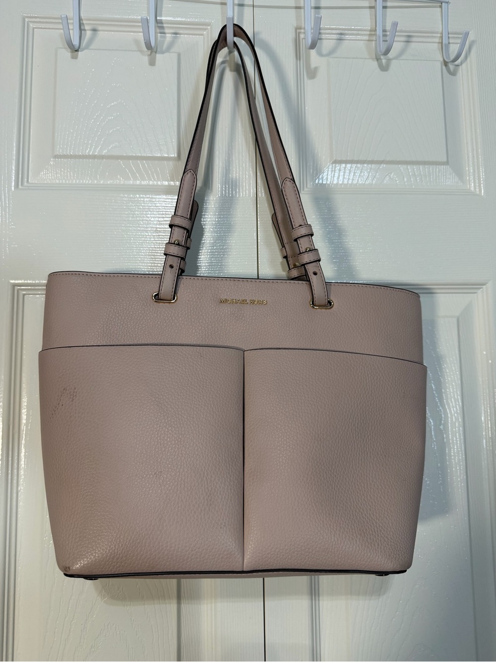 Michael Kors Blush Bedford Double-Pocket Tote